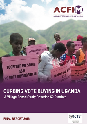 Curbing Vote Buying in Uganda_A Village Based Study Covering 52 Districts