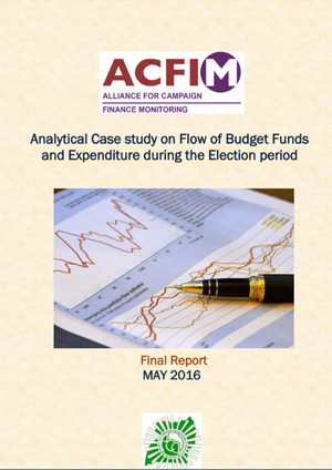 Study of Utilisation of State Funds during Election Campaigns in Uganda 2015_2016